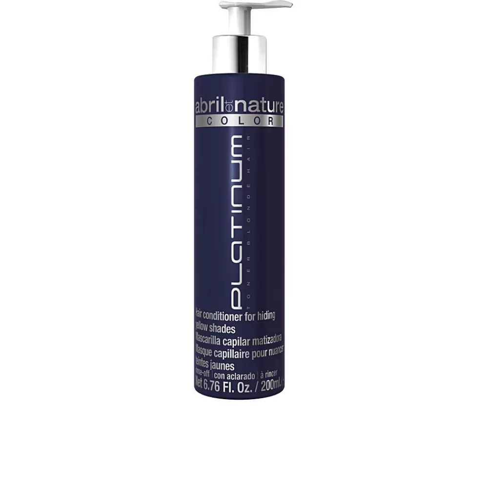 Abril Et Nature Color Platinum Hair Conditioner Hiding Yellow Shades Fashion