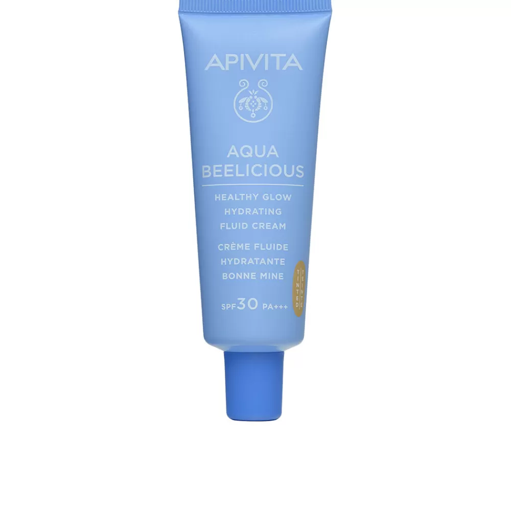Apivita Aqua Beelicious Crema Fluida Iluminadora Hidratante Con Color Spf30+ Fashion