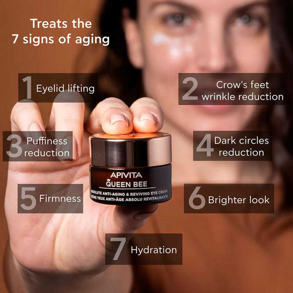 Apivita Queen Bee Contorno De Ojos Revitalizante Antiedad Absoluto Flash Sale