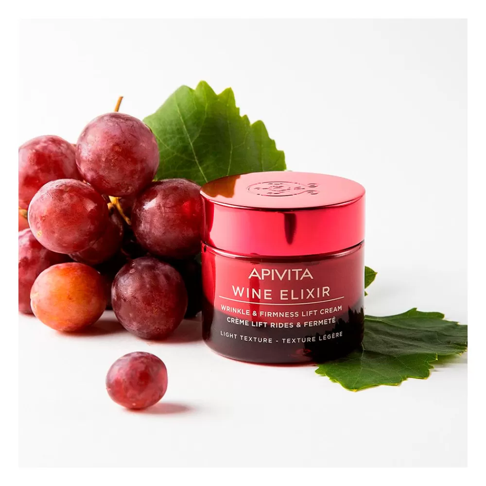 Apivita Wine Elixir Antiarrugas Y Reafirmante Con Efecto Lifting Textura Ligera Store