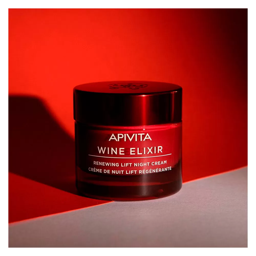 Apivita Wine Elixir Reparadora Con Efecto Lifting Crema De Noche Discount