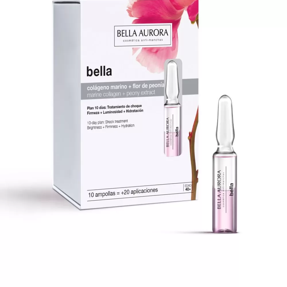 Bella Aurora Bella Colageno Marino + Flor Peonia Ampollas Clearance