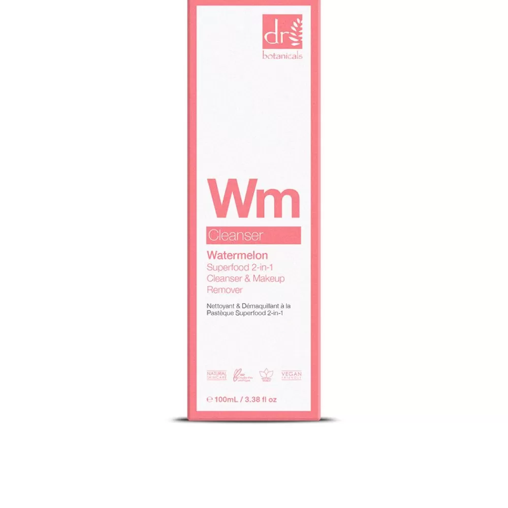 Dr. Botanicals Watermelon Superfood 2-In-1 Cleanser & Makeup Remover New