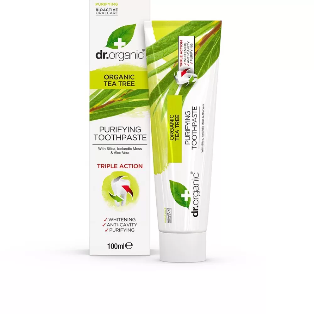 Dr. Organic Bioactive Organic Tea Tree Pasta De Dientes Outlet
