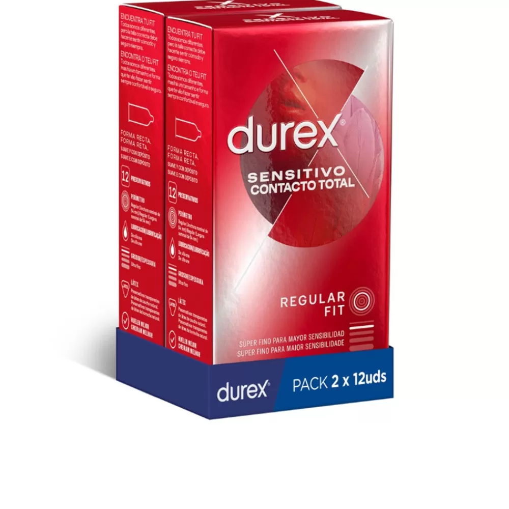 Durex Sensitivo Contacto Total Super Fino Preservativos Hot