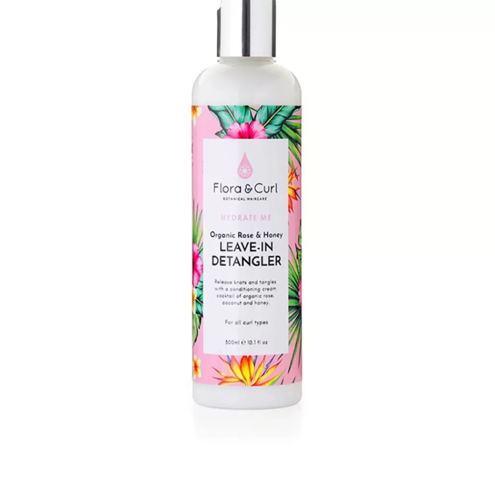 Flora And Curl Hydrate Me Organics Rose & Honey Leave In Detangler Outlet