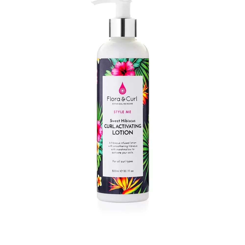 Flora And Curl Style Me Sweet Hibiscus Curl Activating Lotion Clearance