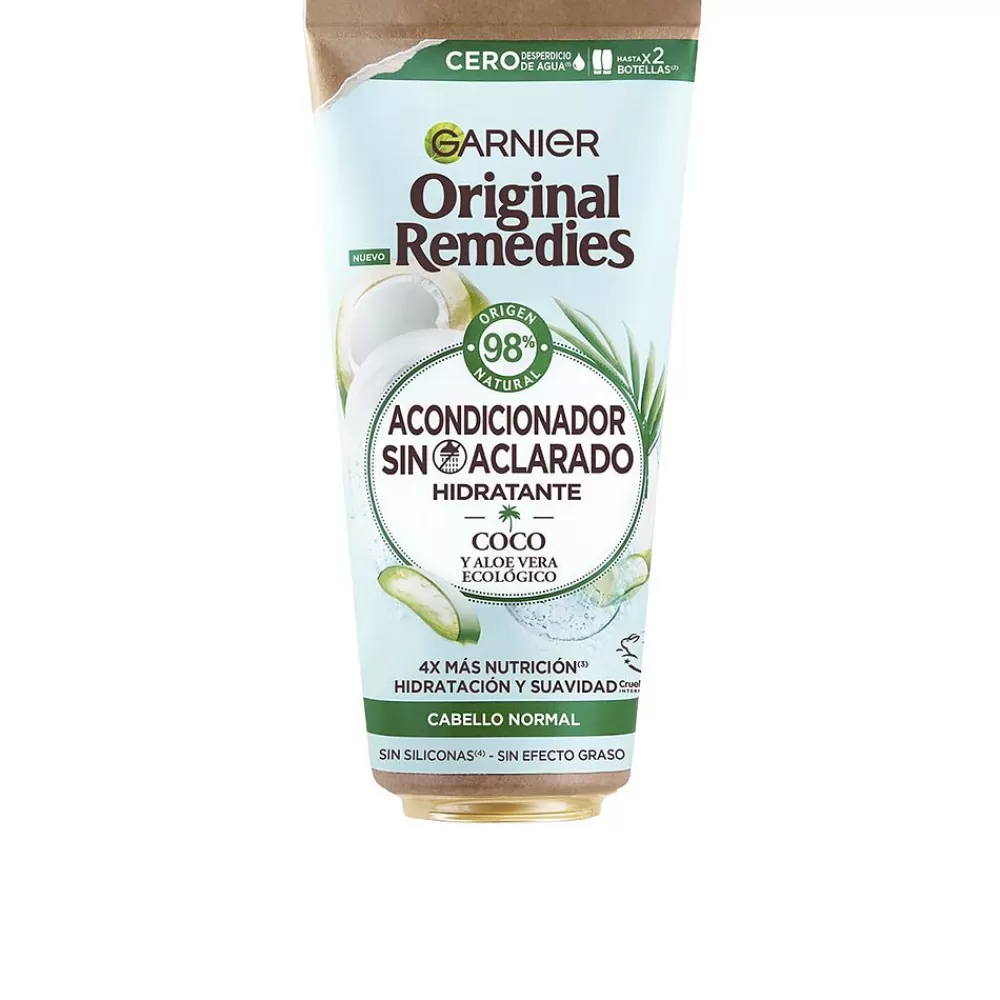 Garnier Original Remedies Coco Y Aloe Vera Acondicionador Sin Aclara Flash Sale