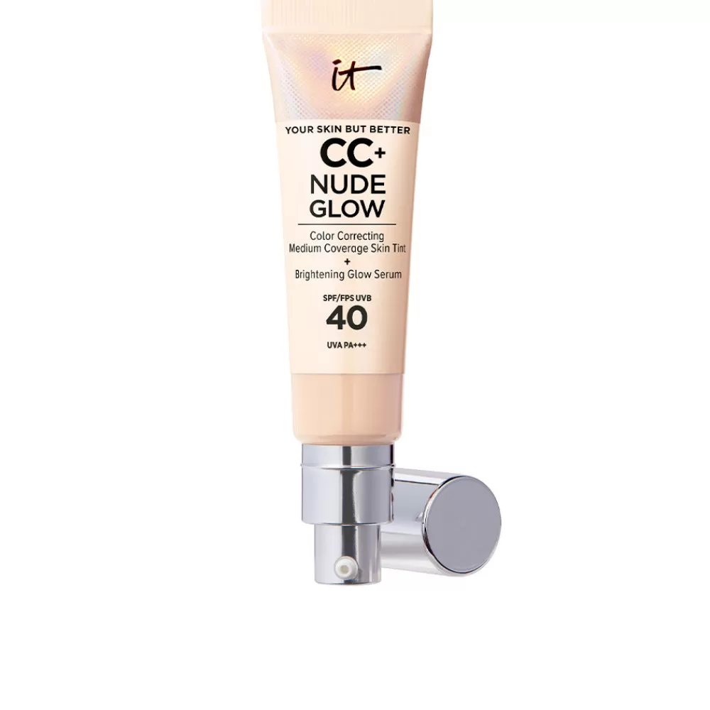 IT Cosmetics Cc+ Nude Glow Weight Foundation + Glow Sérum Spf40 Flash Sale