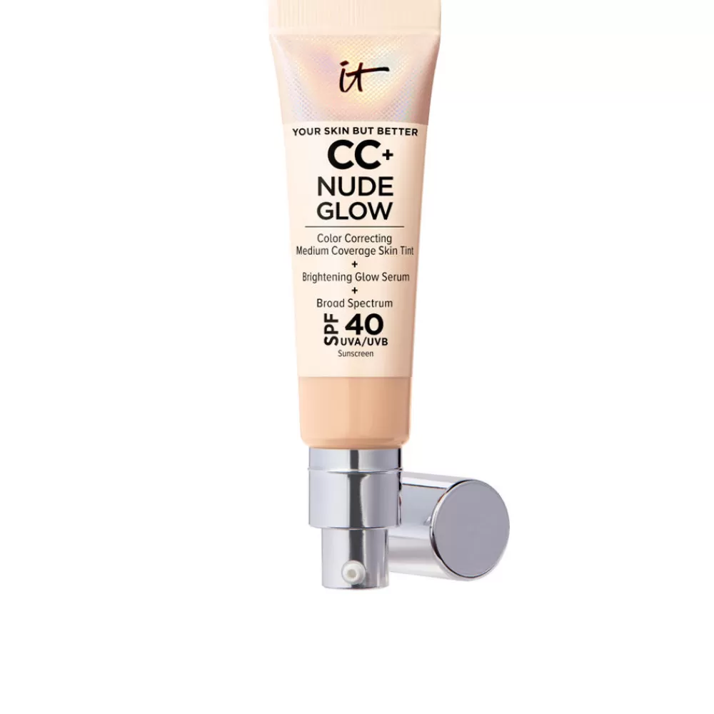 IT Cosmetics Cc+ Nude Glow Weight Foundation + Glow Sérum Spf40 Flash Sale