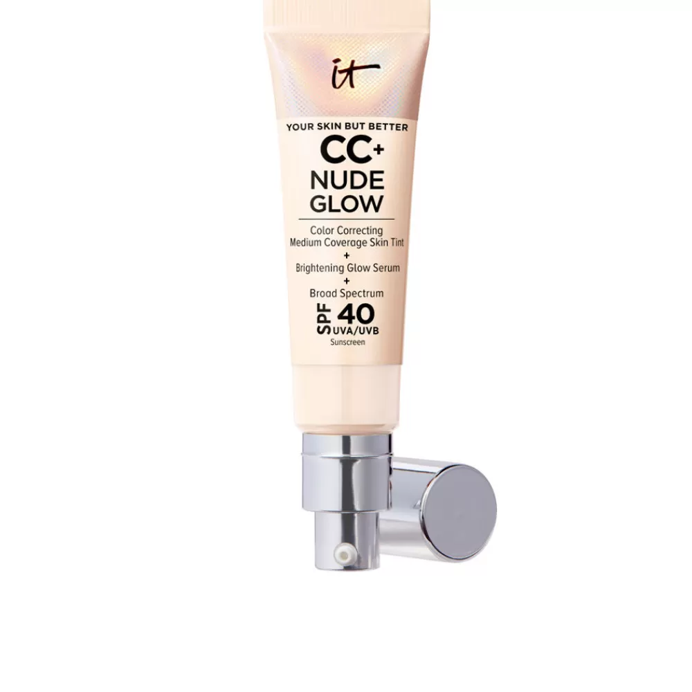 IT Cosmetics Cc+ Nude Glow Weight Foundation + Glow Sérum Spf40 Flash Sale