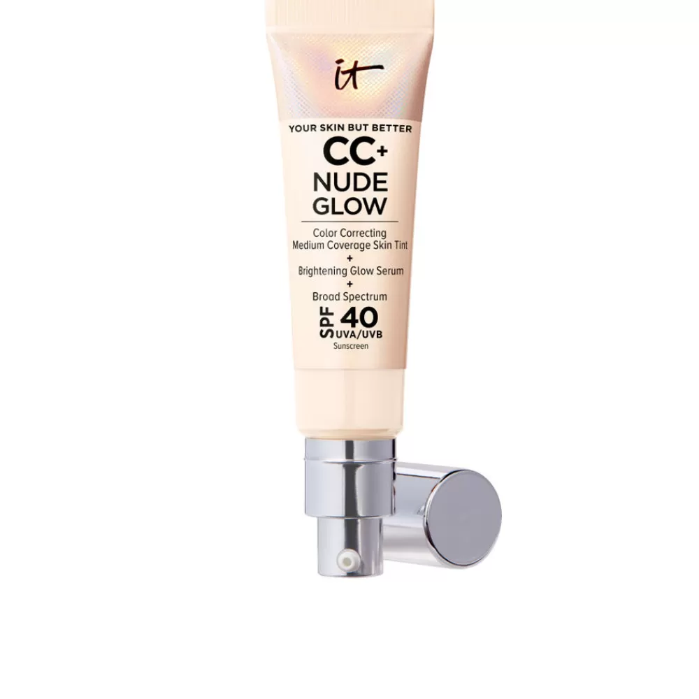 IT Cosmetics Cc+ Nude Glow Weight Foundation + Glow Sérum Spf40 Flash Sale