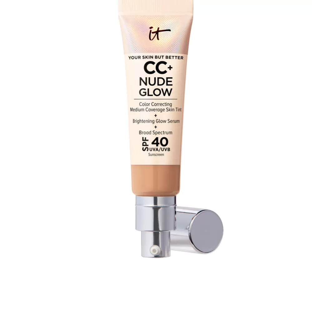 IT Cosmetics Cc+ Nude Glow Weight Foundation + Glow Sérum Spf40 Flash Sale