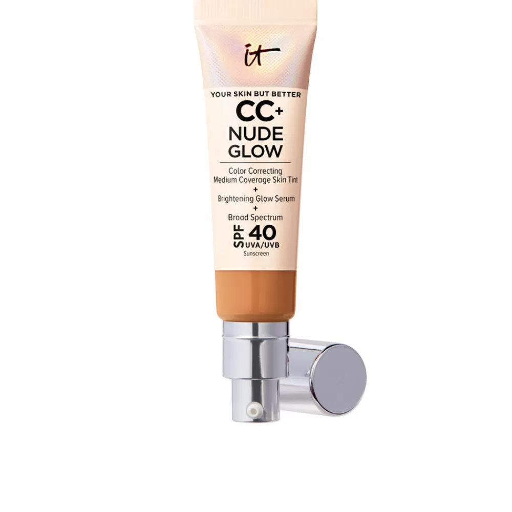 IT Cosmetics Cc+ Nude Glow Weight Foundation + Glow Sérum Spf40 Flash Sale