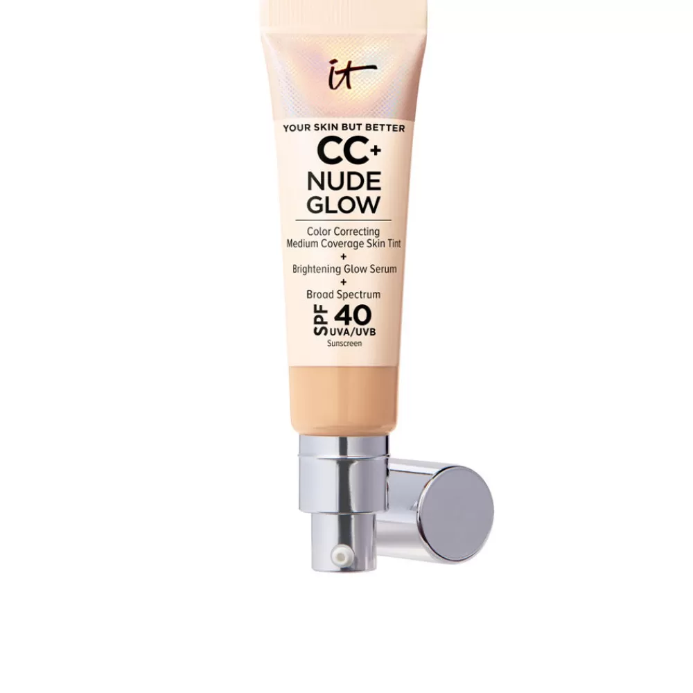 IT Cosmetics Cc+ Nude Glow Weight Foundation + Glow Sérum Spf40 Flash Sale
