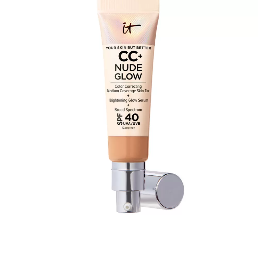 IT Cosmetics Cc+ Nude Glow Weight Foundation + Glow Sérum Spf40 Flash Sale