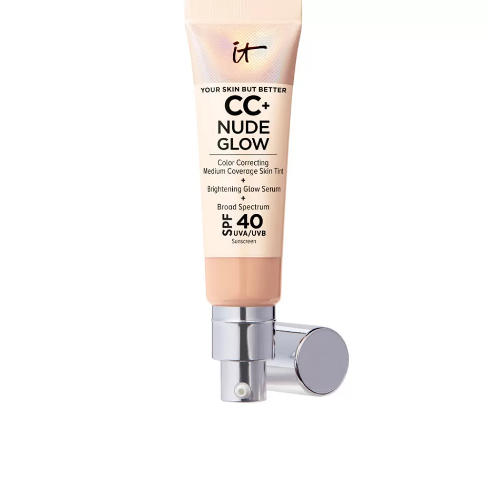 IT Cosmetics Cc+ Nude Glow Weight Foundation + Glow Sérum Spf40 Flash Sale