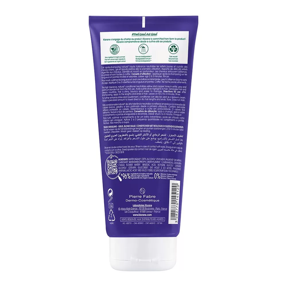 Klorane A La Centaurea Bio Acondicinador Antiamarilleo Cabello Gris Y Rubio Best Sale