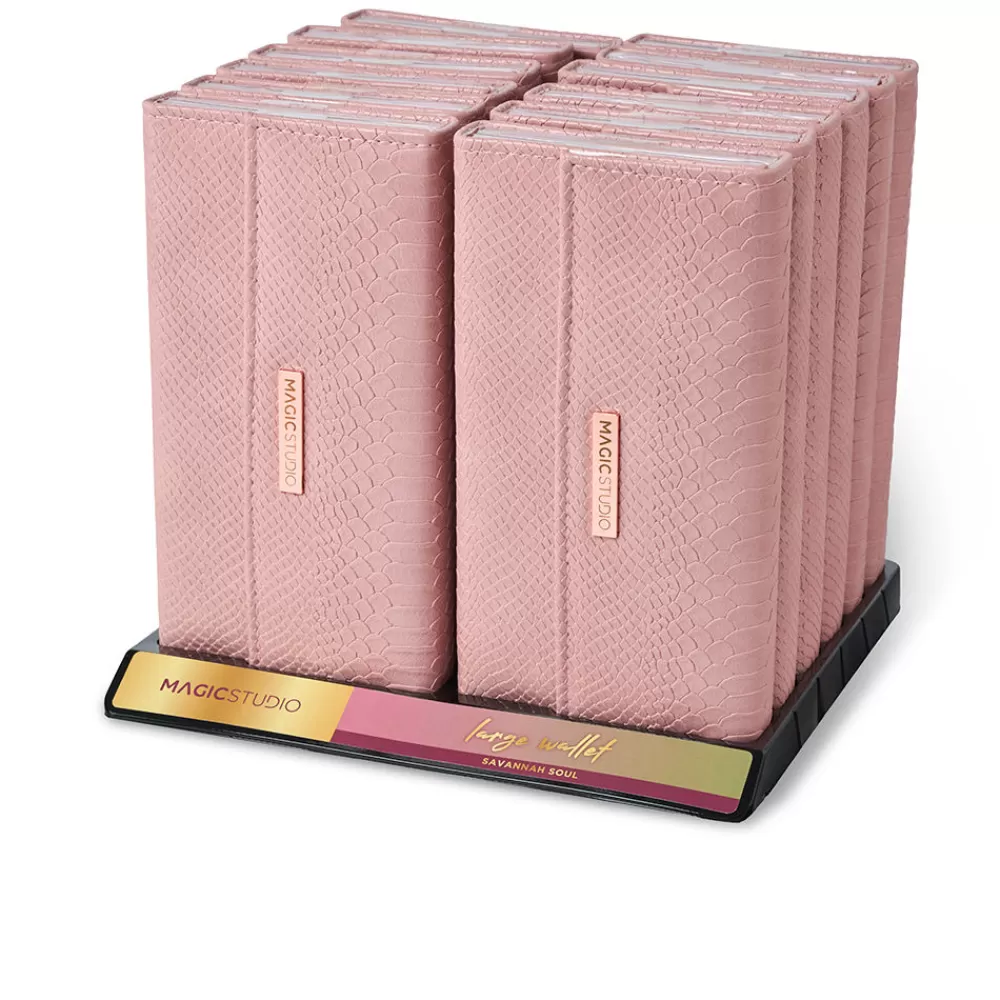Magic Studio Rose Gold Large Wallet Lote Sale