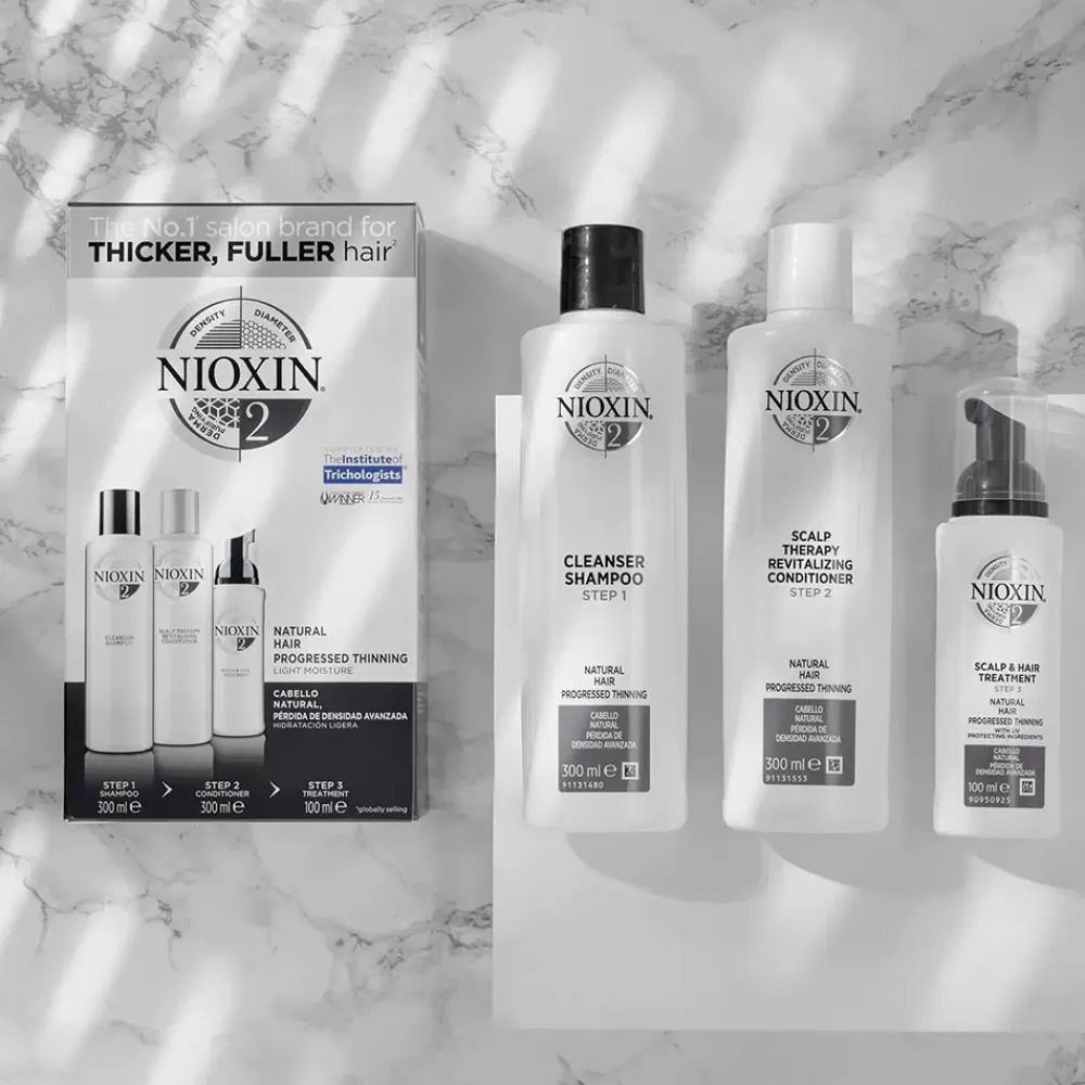 Nioxin Sistema 2 - Acondicionador - Cabello Fino, Natural Y Muy Debilitado - Paso 2 Flash Sale