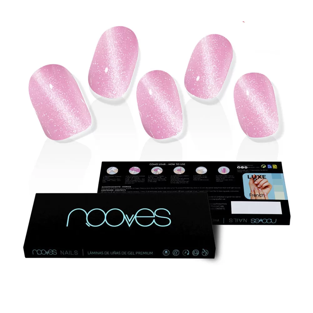 Nooves Laminas De Unas De Gel Afrodita Premium Glam #Cat Eye Flash Sale