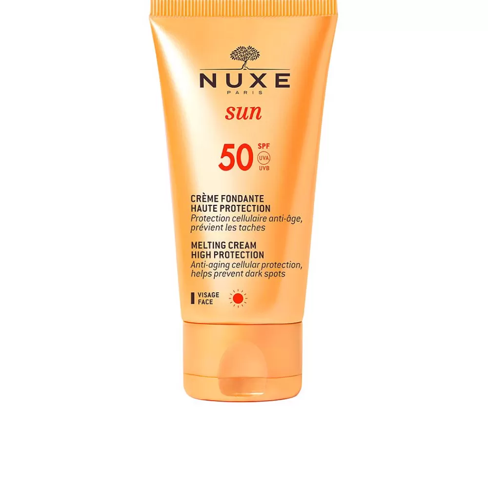 Nuxe Sun Crema Fundente Para El Rostro Alta Proteccion Spf50 Hot