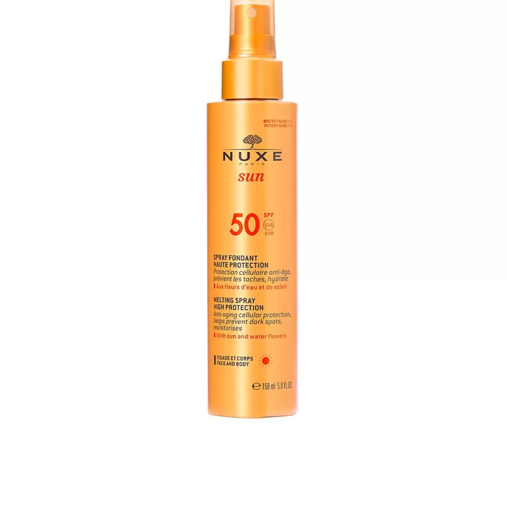 Nuxe Sun Leche En Spray Rostro Y Cuerpo Proteccion Alta Spf50 Online