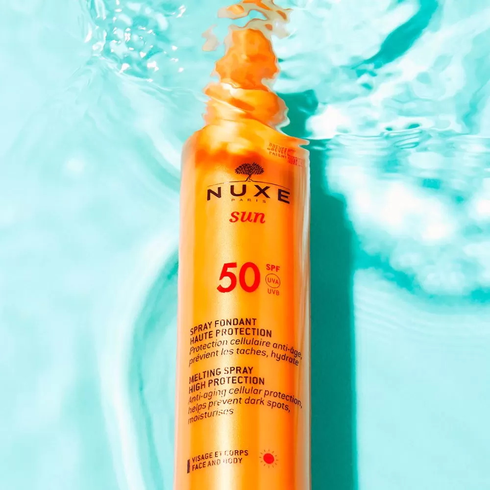 Nuxe Sun Leche En Spray Rostro Y Cuerpo Proteccion Alta Spf50 Online