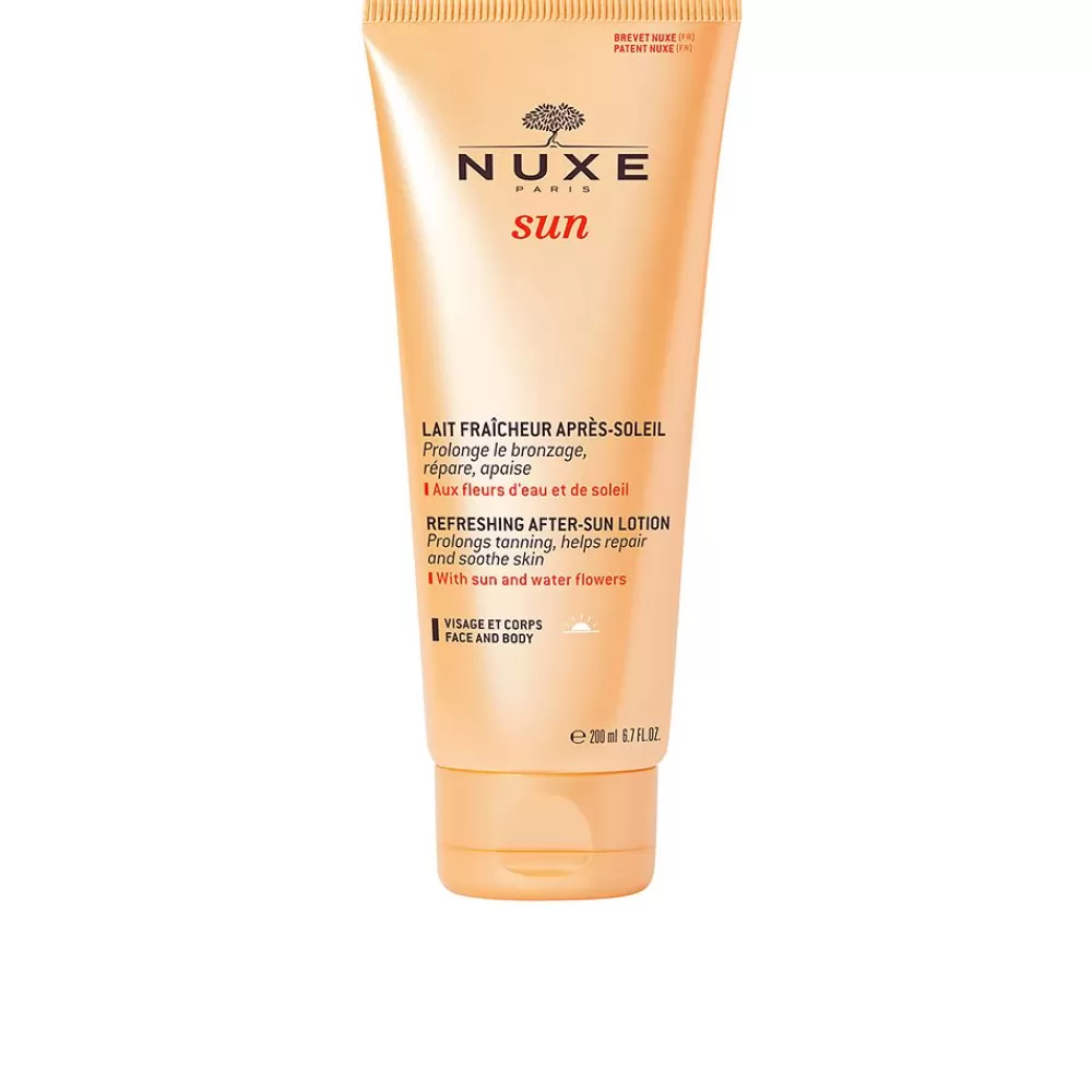 Nuxe Sun Leche Facial Y Corporal Refrescante Para Despues Del Sol Sale