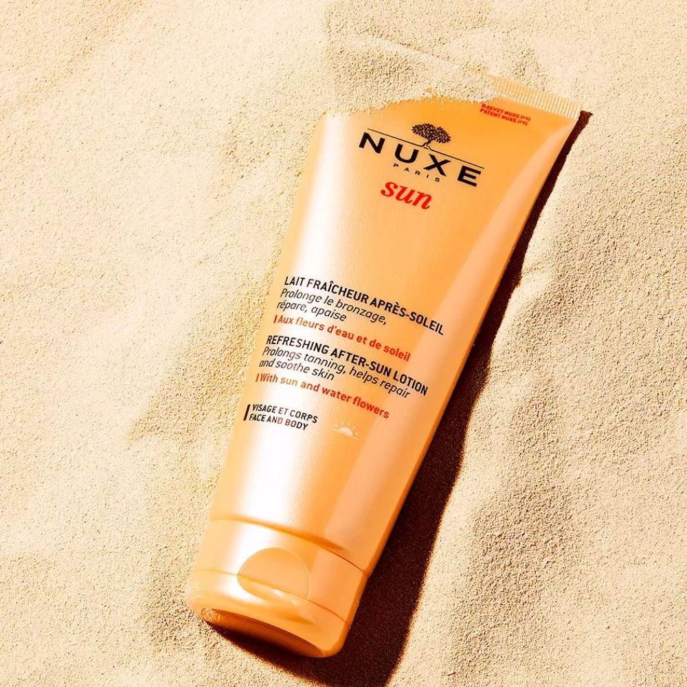 Nuxe Sun Leche Facial Y Corporal Refrescante Para Despues Del Sol Sale