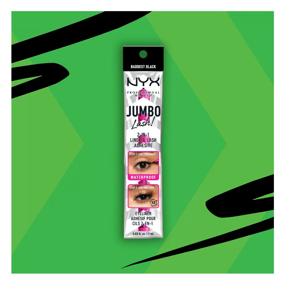 Nyx Professional Make Up Jumbo 2In1 Eyeliner And False Eyelash Adhesive Best