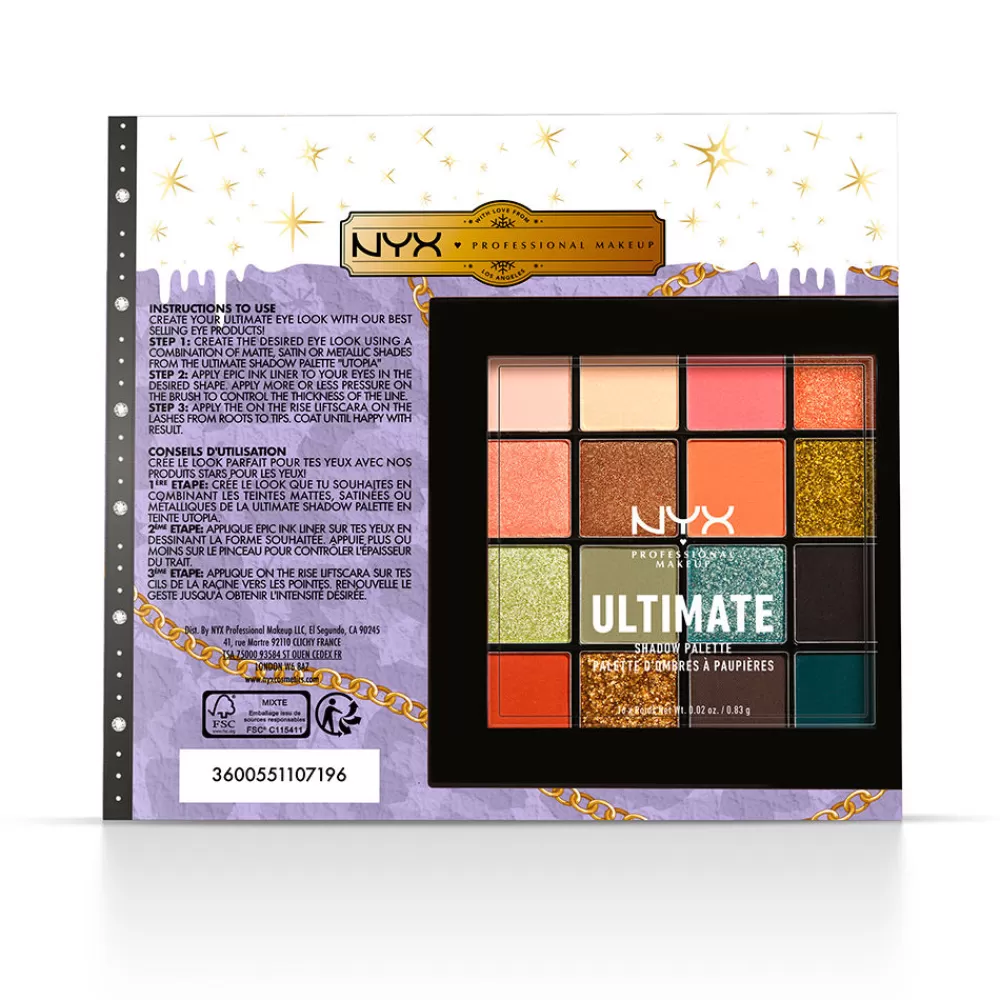 Nyx Professional Make Up Vegan Eye Pass Limited Edition Lote Flash Sale