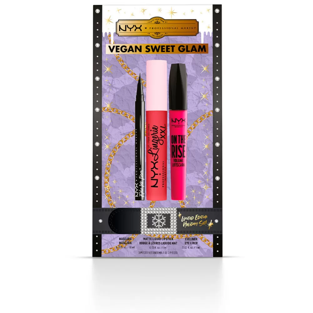 Nyx Professional Make Up Vegan Sweet Glam Limited Edition Lote Cheap