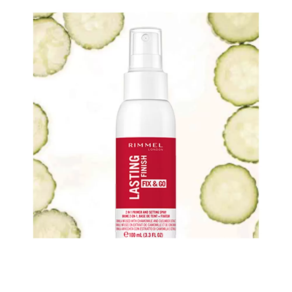 Rimmel London Lasting Finish Fix & Go 2 In 1 Primer And Setting Spray Store