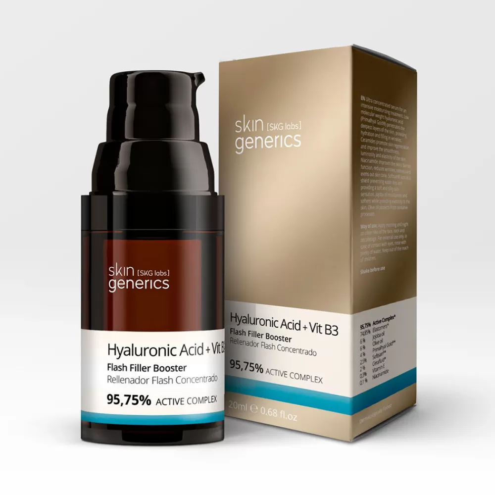 Skin Generics Acido Hialuronico + Vit B3 Rellenador Flash Concentrado 95,75% Shop