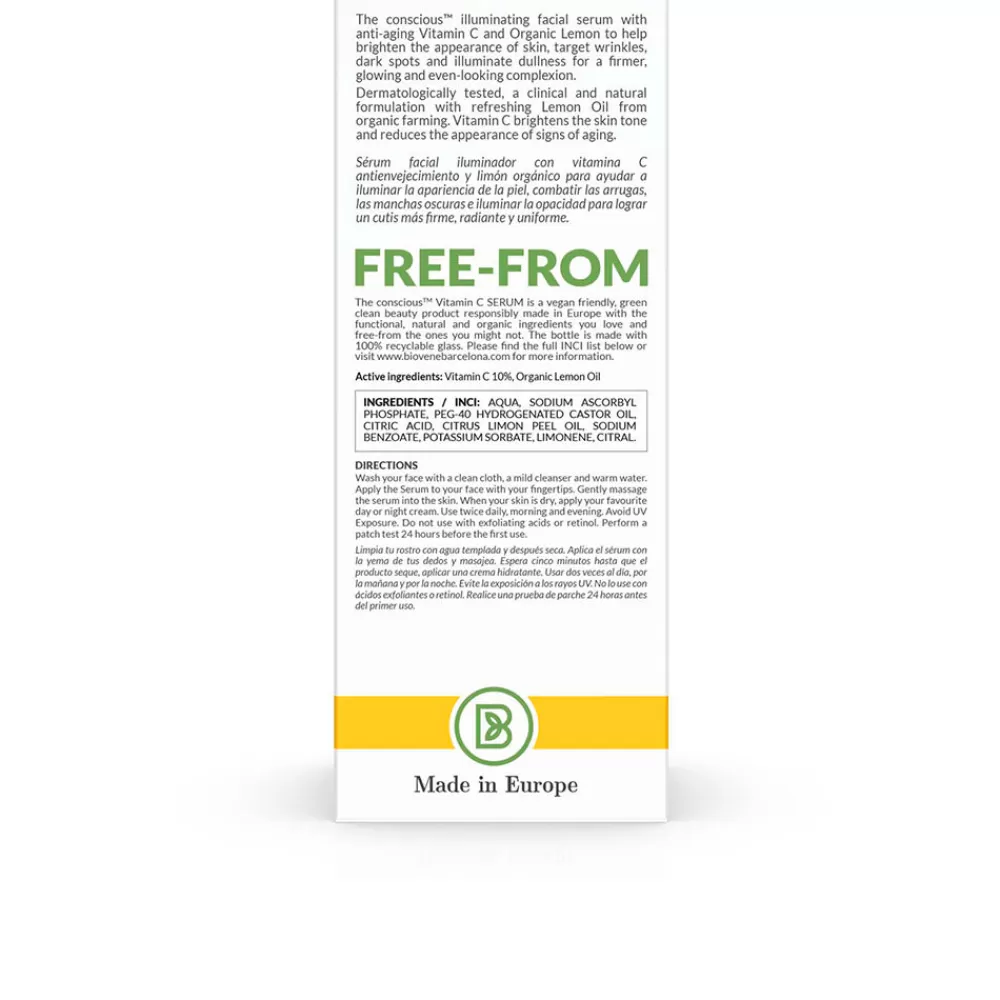 The Conscious™ Vitamin C Age-Defying Radiance Sérum Organic Lemon Clearance