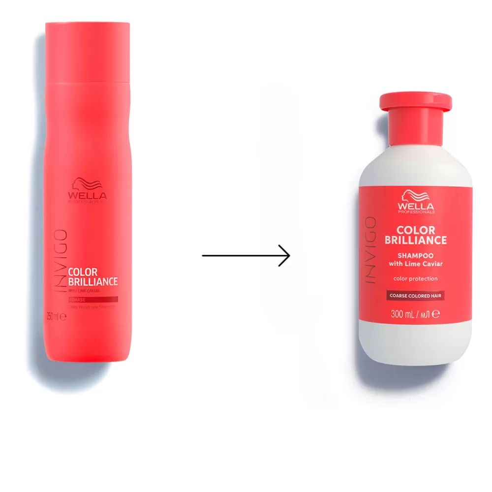Wella Professionals Invigo Color Brilliance Shampoo Coarse Hair New