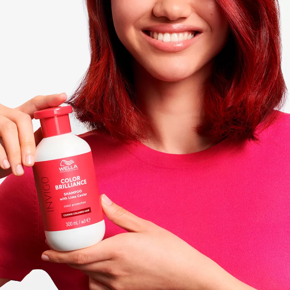 Wella Professionals Invigo Color Brilliance Shampoo Coarse Hair New