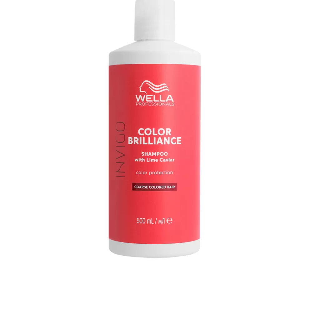 Wella Professionals Invigo Color Brilliance Shampoo Coarse Hair New
