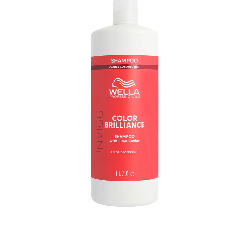 Wella Professionals Invigo Color Brilliance Shampoo Coarse Hair New