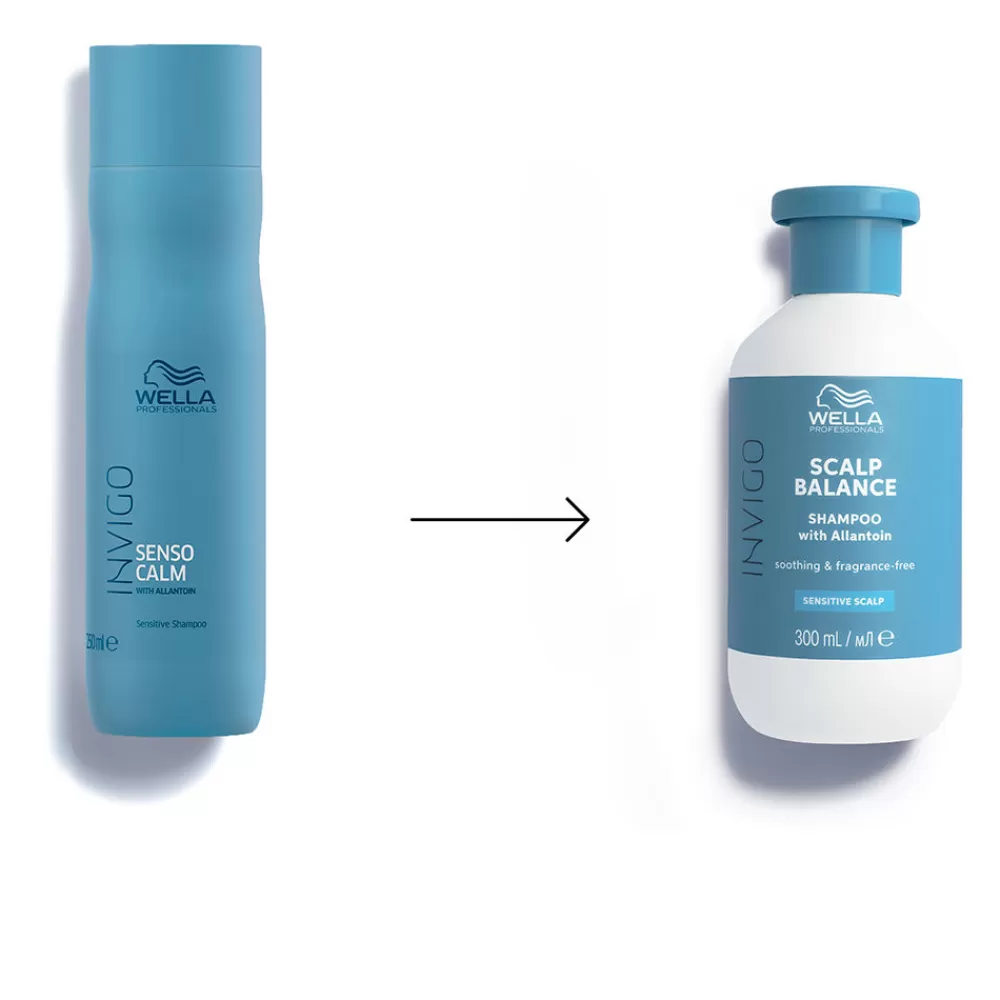 Wella Professionals Invigo Scalp Balance Shampoo Sensitive Scalp Hot